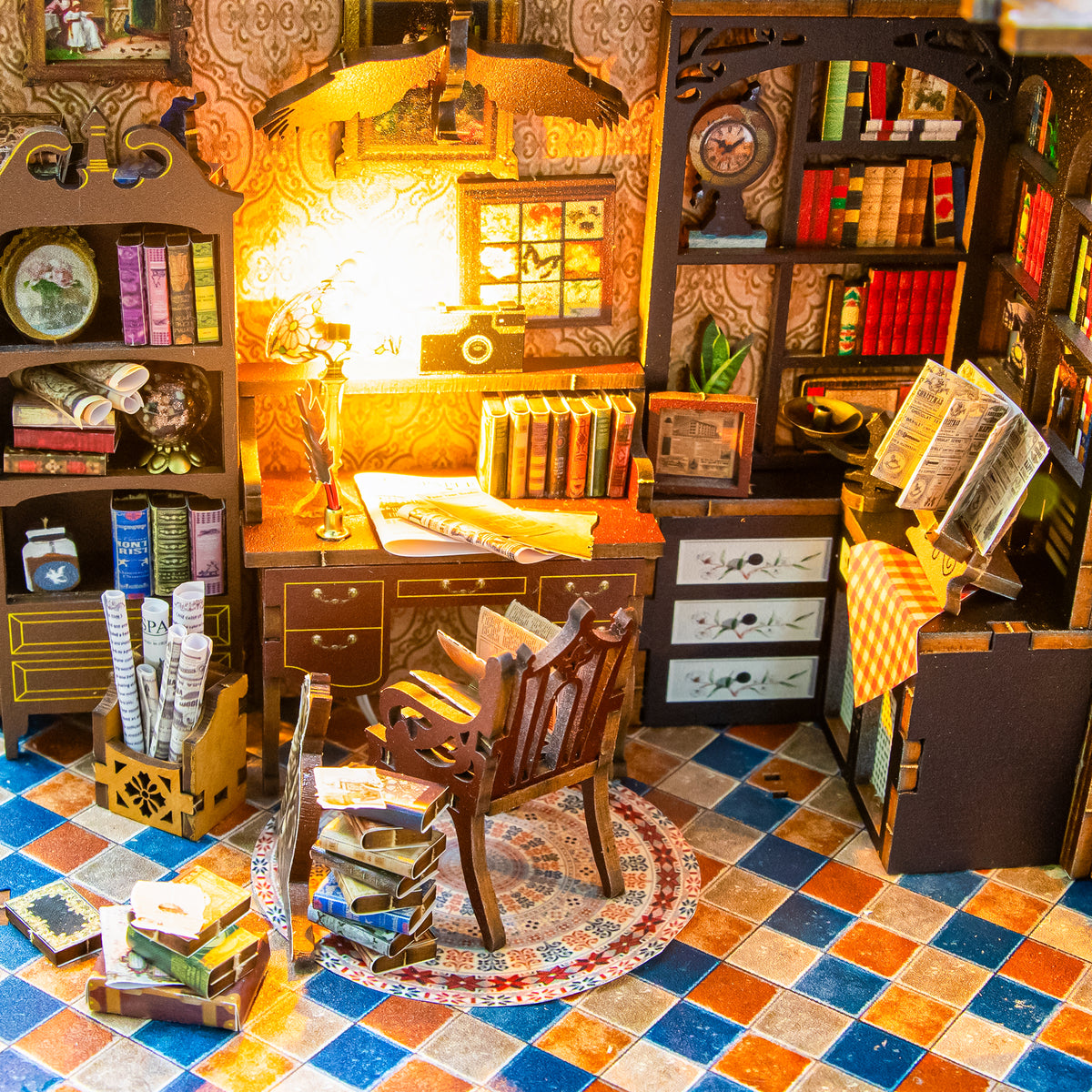Magical Library de Hongda, detalle de la miniatura