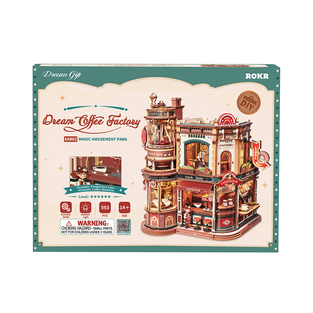 Caja de Dream Coffee Factory · ROKR