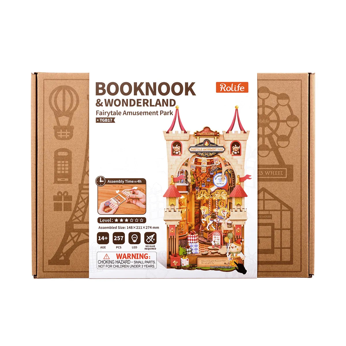 Caja del kit Fairytale Amusement Park.