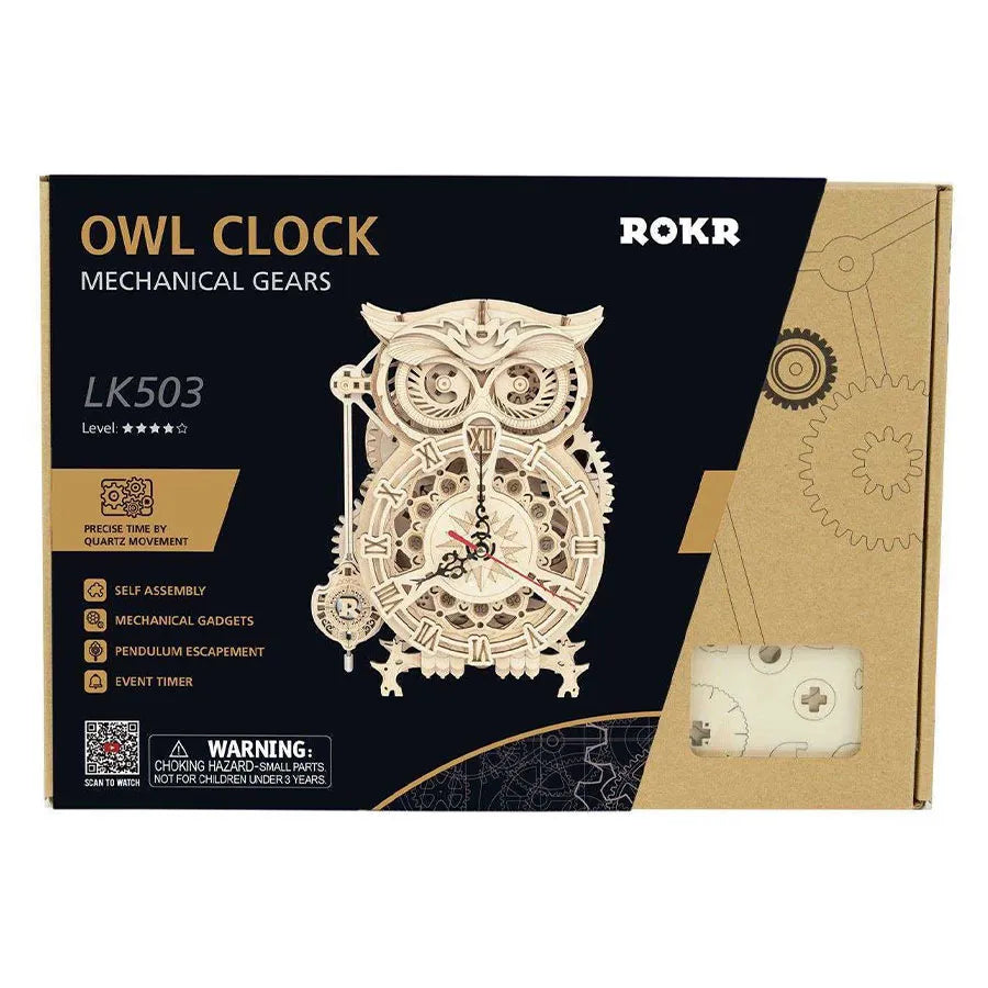 Caja del kit Owl Clock .
