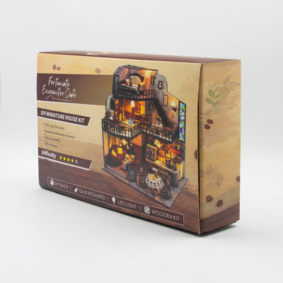Fortunate Encounter Cafe de Hongda, materiales y contenido del kit