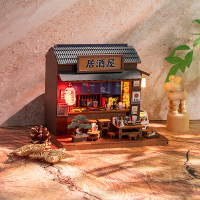 Izakaya de Hongda, en una escena ambientada