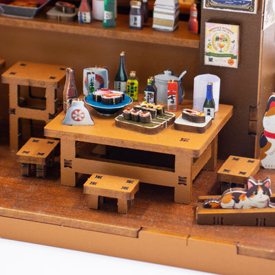 Izakaya de Hongda, detalle de la miniatura