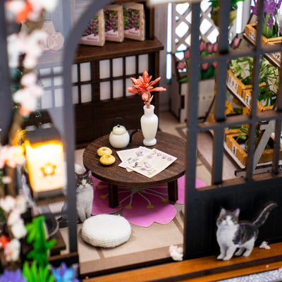 Spring Sakura Greenhouse de Hongda, detalle de la miniatura