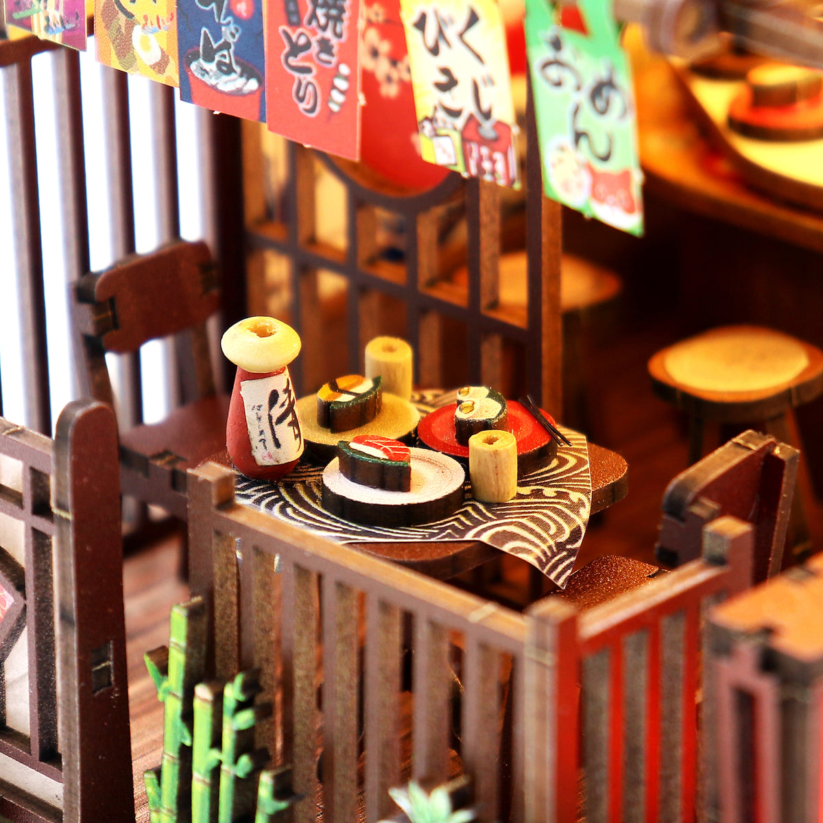 Wawei Sushi House de Hongda, detalle de la miniatura