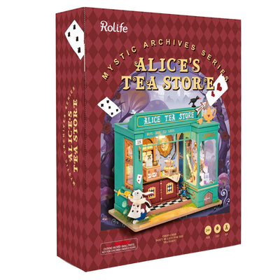 Caja del kit Alice’s Tea Store de la colección Mystic Archives