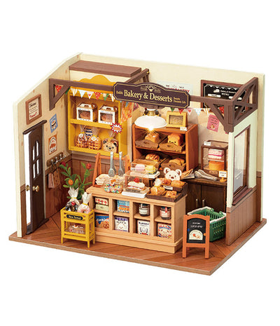 Panadería Becka’s Baking House terminada sobre fondo blanco · Rolife