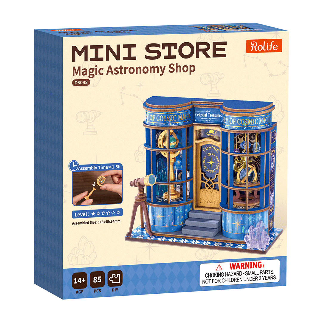 
Caja del kit Magic Astronomy Shop · Rolife