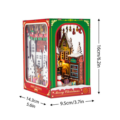 Winter of Christmas de Hongda, dimensiones del modelo montado