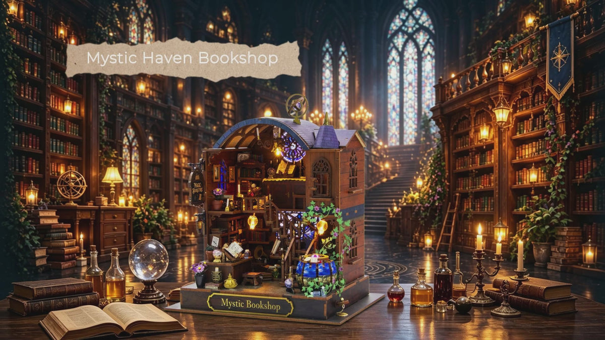 Vídeo oficial de Mystic Haven Bookshop, modelo de Hongda