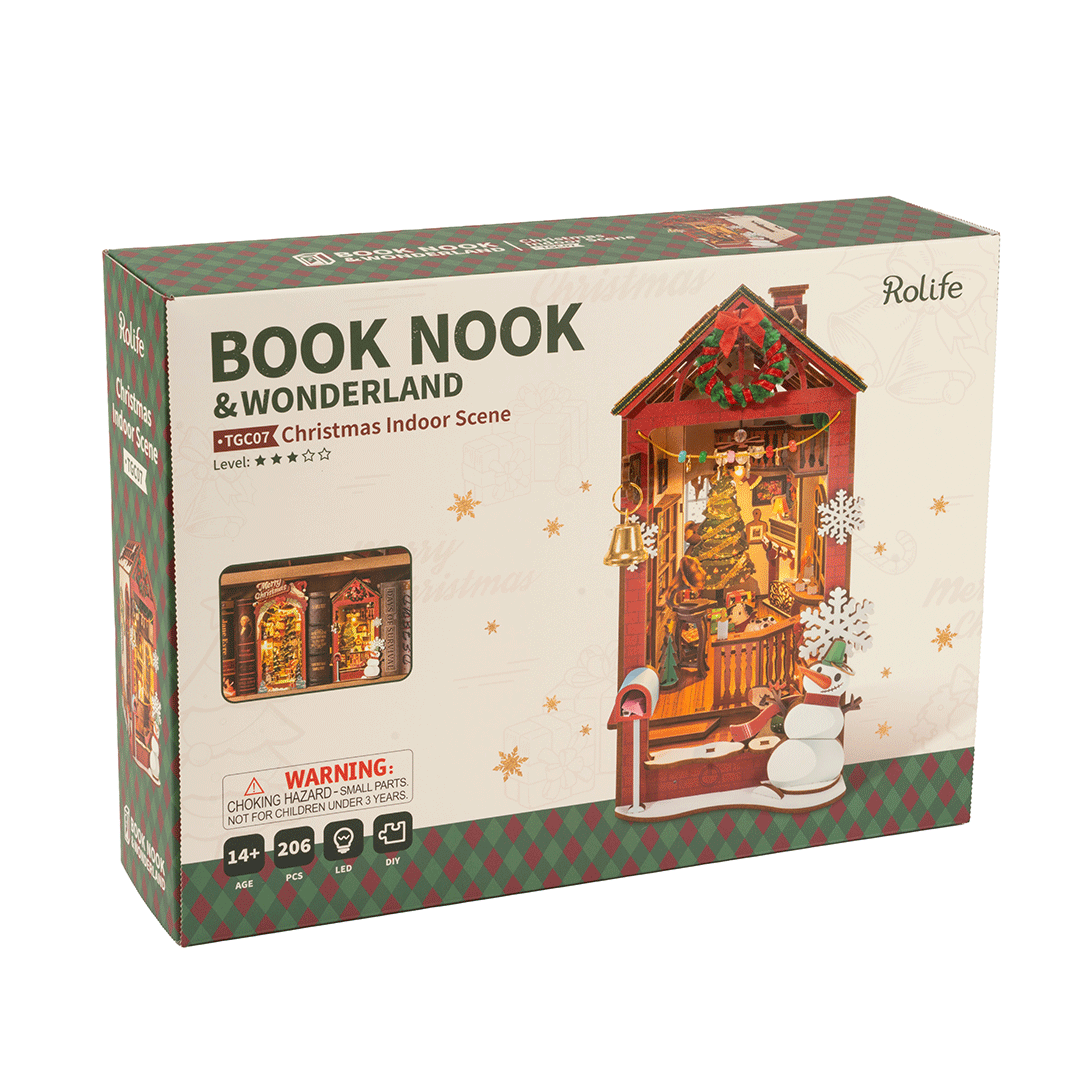 Caja de Christmas Indoor Scene